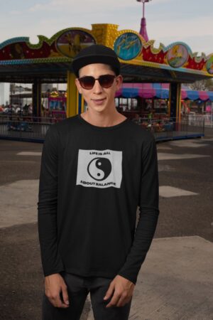 Men’s Full Sleeve T-Shirt | Yin and Yang
