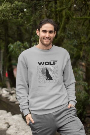 Men’s SweatShirt | Wolf Moon