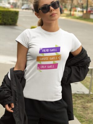 Women’s Half Sleeve T-Shirt | Avid Reader