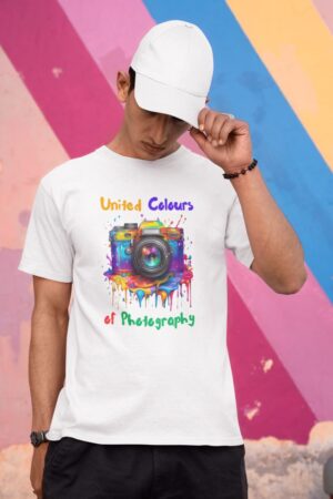 Men’s Half Sleeve T-Shirt | Colors of Photography