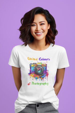 Women’s Half Sleeve T-Shirt | Colors of Photography