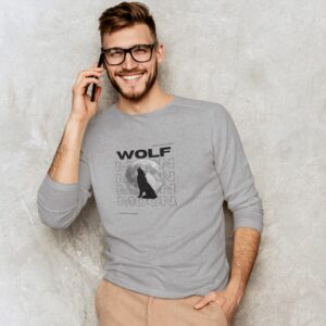 Men’s Full Sleeve T-Shirt | Wolf Moon