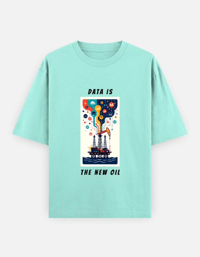 Trendy Data Analytics T-Shirt | Unisex Oversized Classic - Image 5