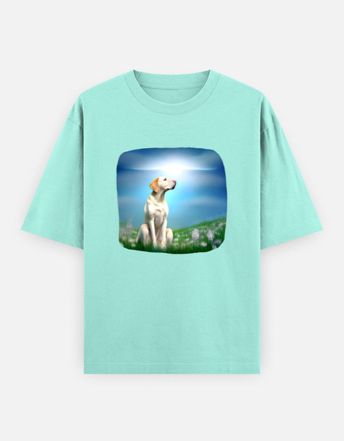 Beautiful Labrador Retriever T-Shirt | Unisex Oversized - Image 5