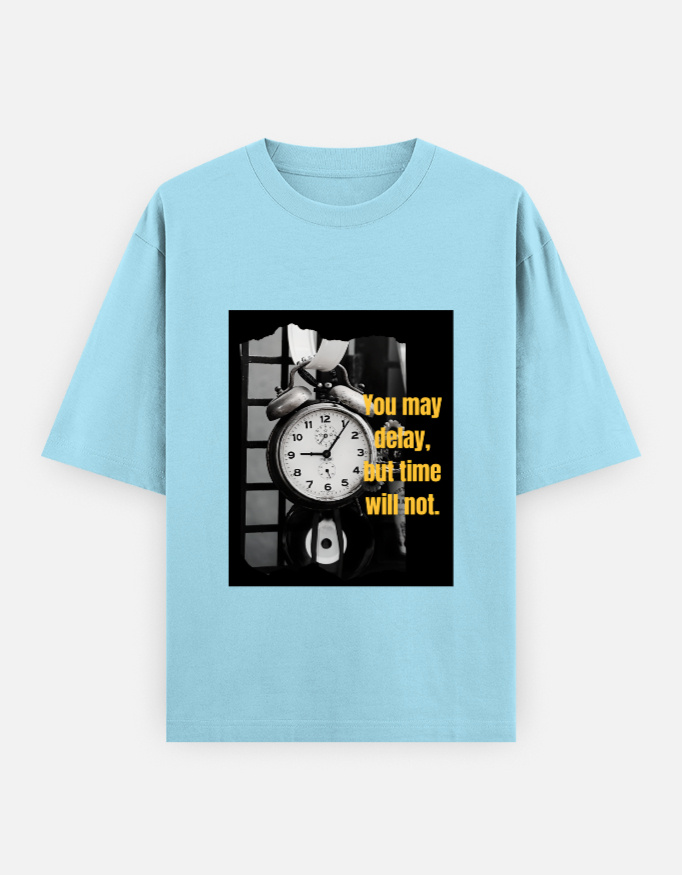 Impressive Unisex Oversized Clock T-Shirt - Image 11