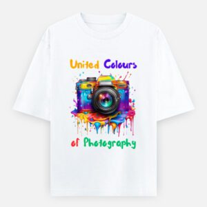 Beautiful Unisex T-Shirt with Camera Design