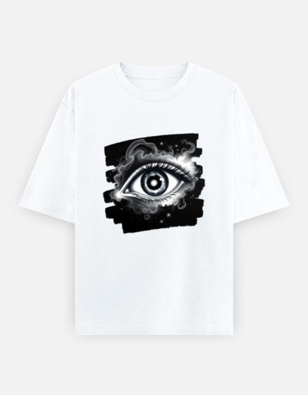 Beautiful Eye Graphic Tee | Unisex Oversized T-Shirt - Image 13