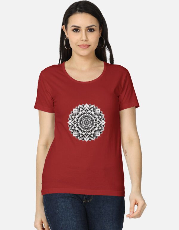 Attractive Mandala Art T-Shirt - Image 13