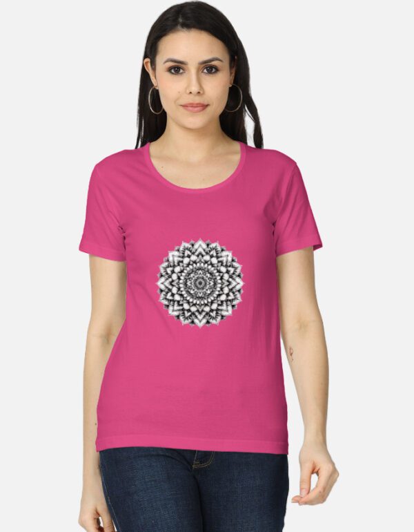 Attractive Mandala Art T-Shirt - Image 12