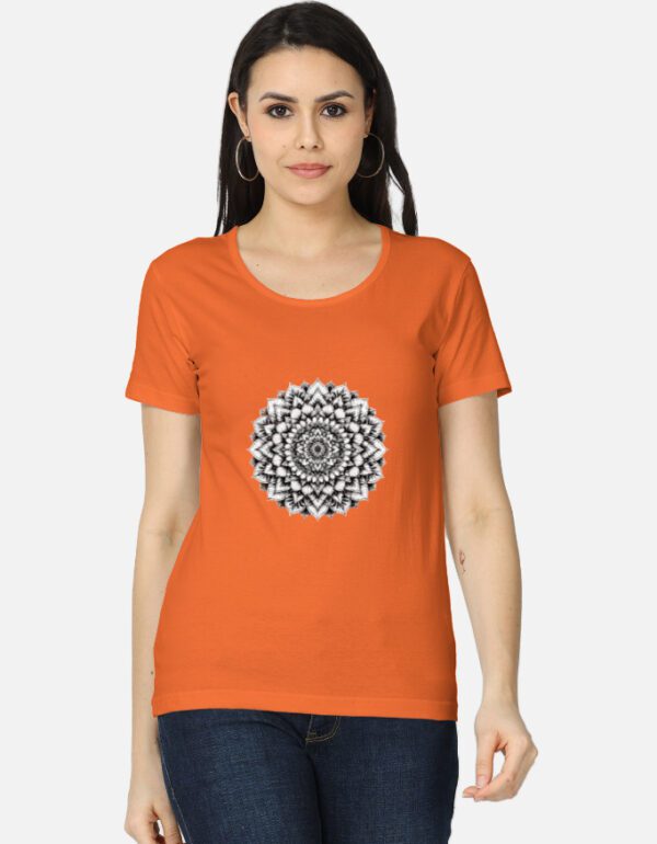 Attractive Mandala Art T-Shirt - Image 9