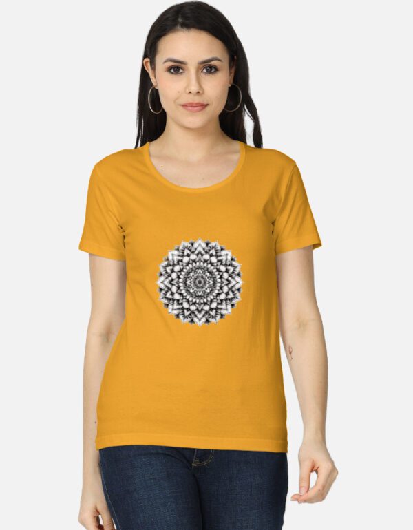 Attractive Mandala Art T-Shirt - Image 10