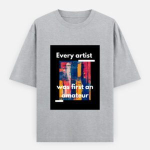 T-Shirt for Artists | Never Give Up
