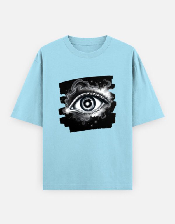 Beautiful Eye Graphic Tee | Unisex Oversized T-Shirt - Image 8