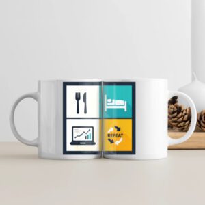 White Coffee Mug