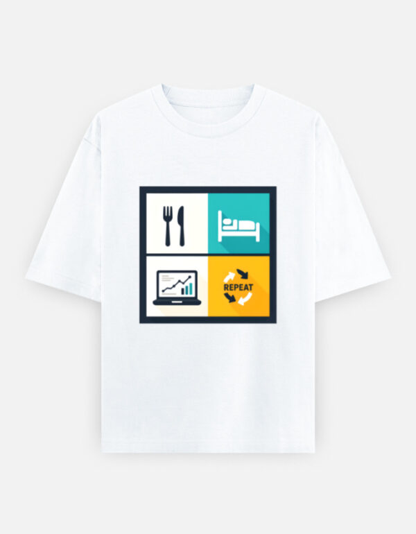 Trendy Data Analyst T-Shirt | Unisex Oversized Classic - Image 7