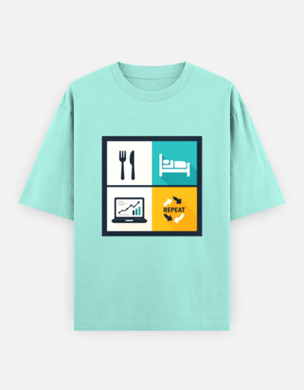 Trendy Data Analyst T-Shirt | Unisex Oversized Classic - Image 10