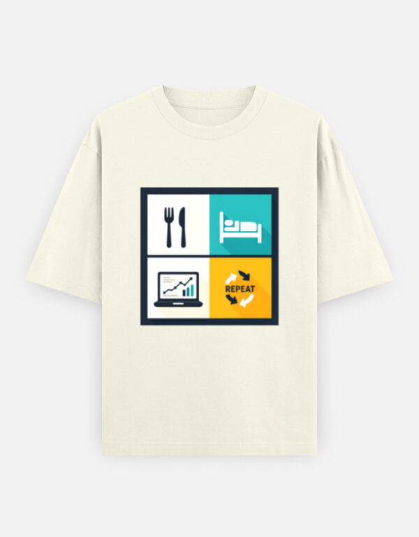 Trendy Data Analyst T-Shirt | Unisex Oversized Classic - Image 8
