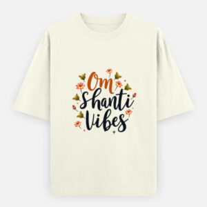 Graceful Om Shanti T-Shirt | Unisex Design