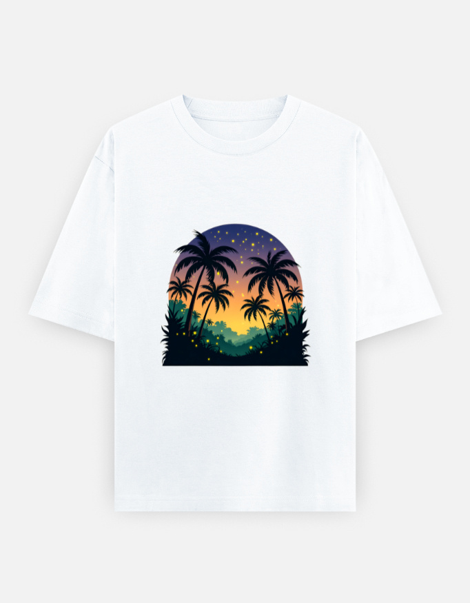 Evergreen Palm Trees T-Shirt | Unisex T-Shirt - Image 16