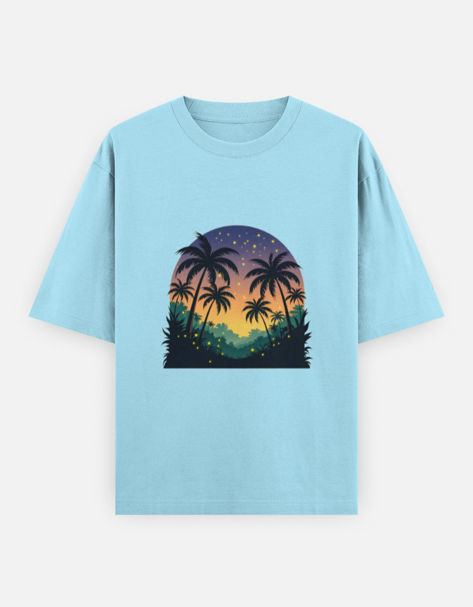 Evergreen Palm Trees T-Shirt | Unisex T-Shirt - Image 13