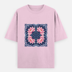 Attractive Flower T-Shirt | Unisex Oversized Classic T-Shirt