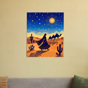 Awesome Rajasthan Wall Art | Thar Desert Wall Art