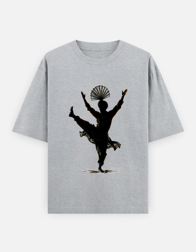 Awesome Bhangra T-Shirt | Unisex Oversized Tee - Image 5