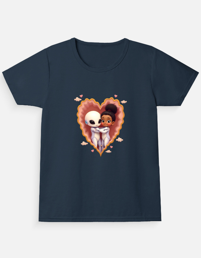 Girl's Crew Neck T-Shirt - Image 6