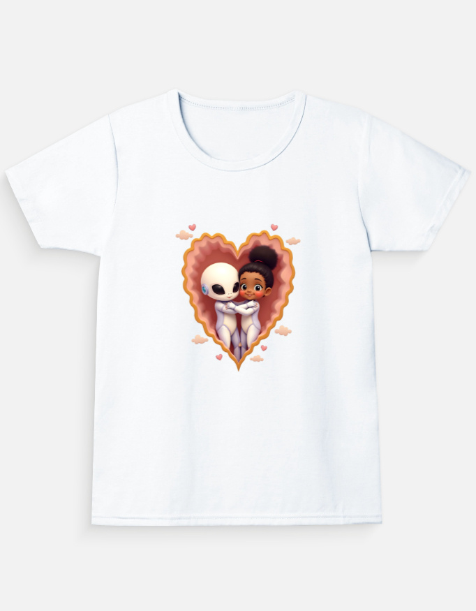 Girl's Crew Neck T-Shirt - Image 5