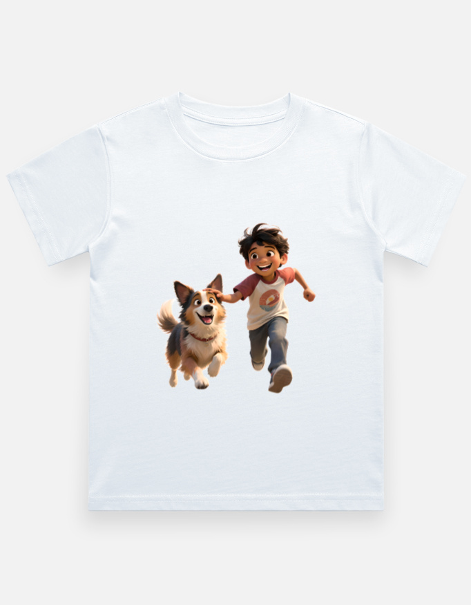 Boy's Crew Neck T-Shirt - Image 6