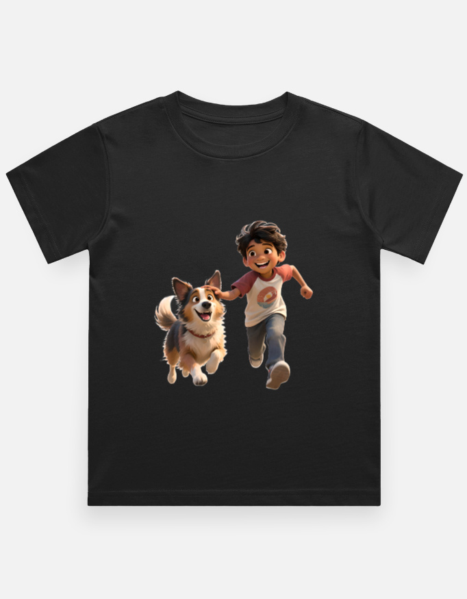Boy's Crew Neck T-Shirt - Image 5