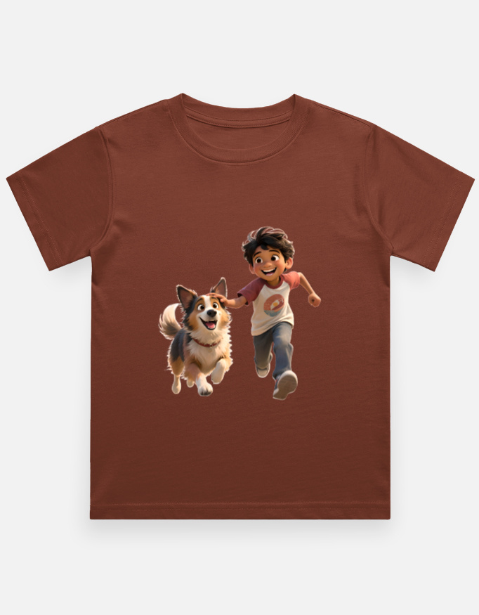 Boy's Crew Neck T-Shirt - Image 4