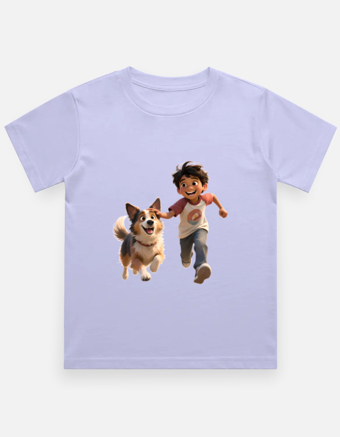 Boy's Crew Neck T-Shirt - Image 3