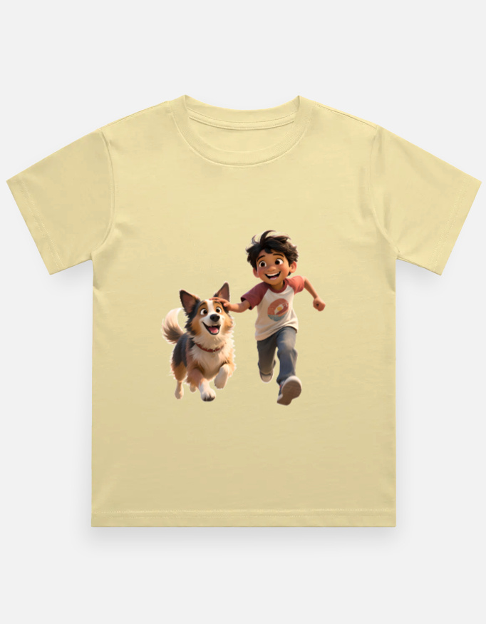 Boy's Crew Neck T-Shirt