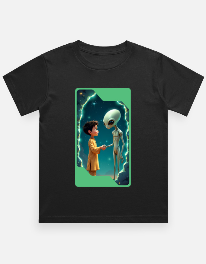 Boy's Crew Neck T-Shirt - Image 3