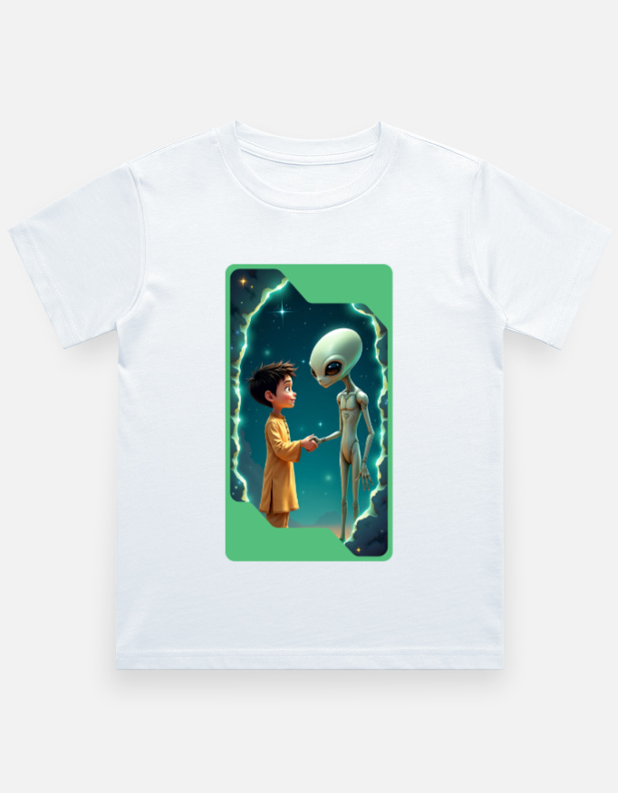 Boy's Crew Neck T-Shirt - Image 4