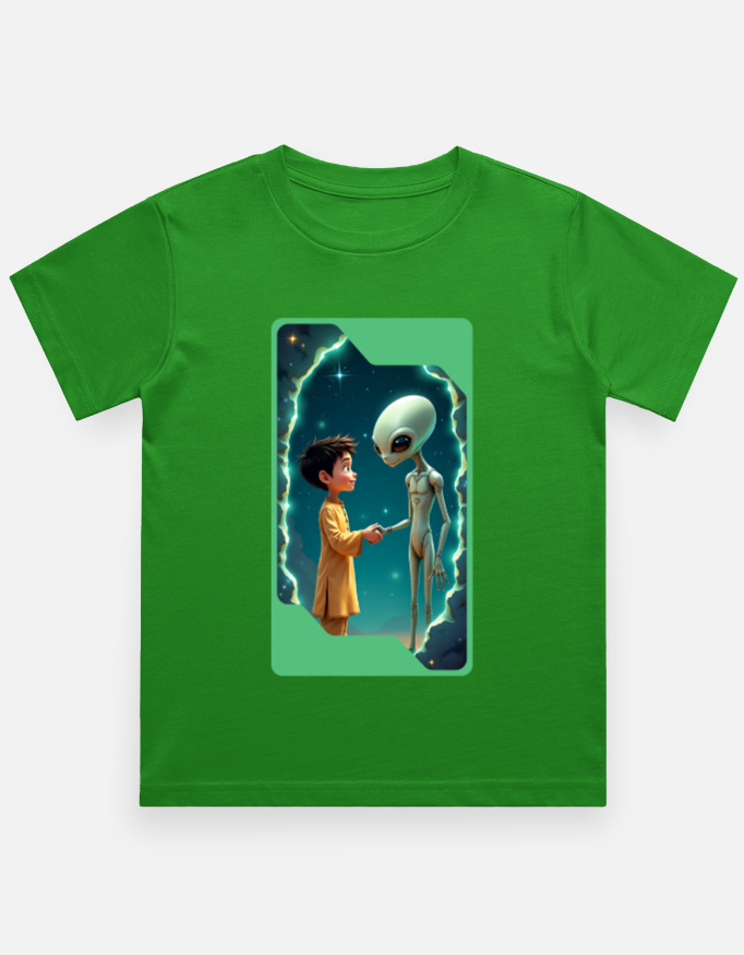 Boy's Crew Neck T-Shirt